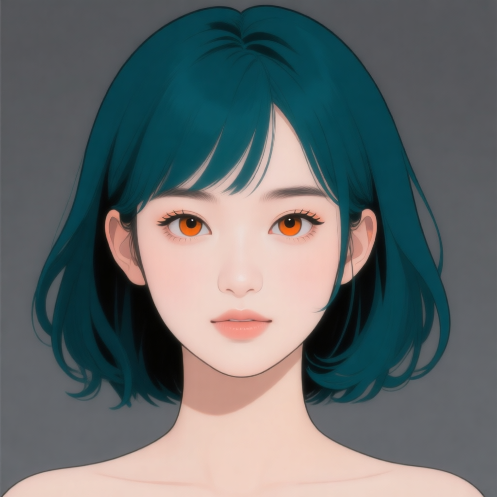 Qwen 정면 얼굴 기준