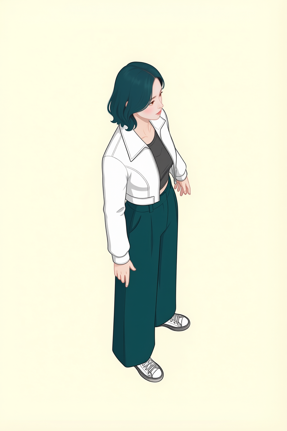 엘리베이티드 −90도 3단계 착장
